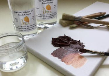 zest-it oil paint dilutant brush cleaner solvent